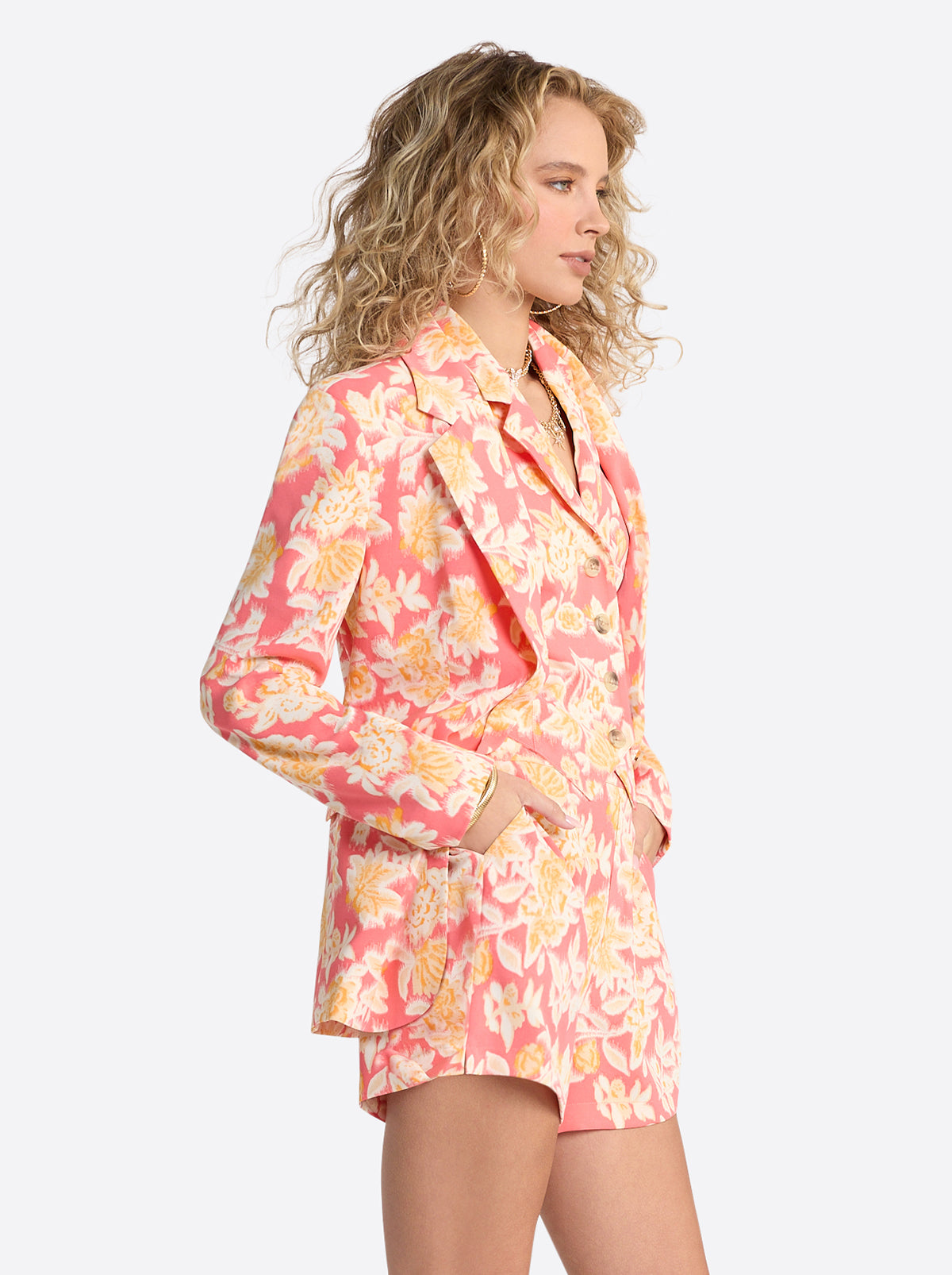 Kailani Blazer in Dubarry Prairie Clusters | Jessica Simpson Women