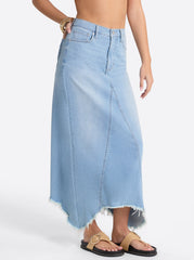 Della Maxi Skirt in Mystic Breeze | Jessica Simpson Women