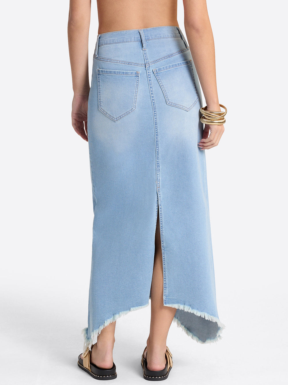 Della Maxi Skirt in Mystic Breeze | Jessica Simpson Women