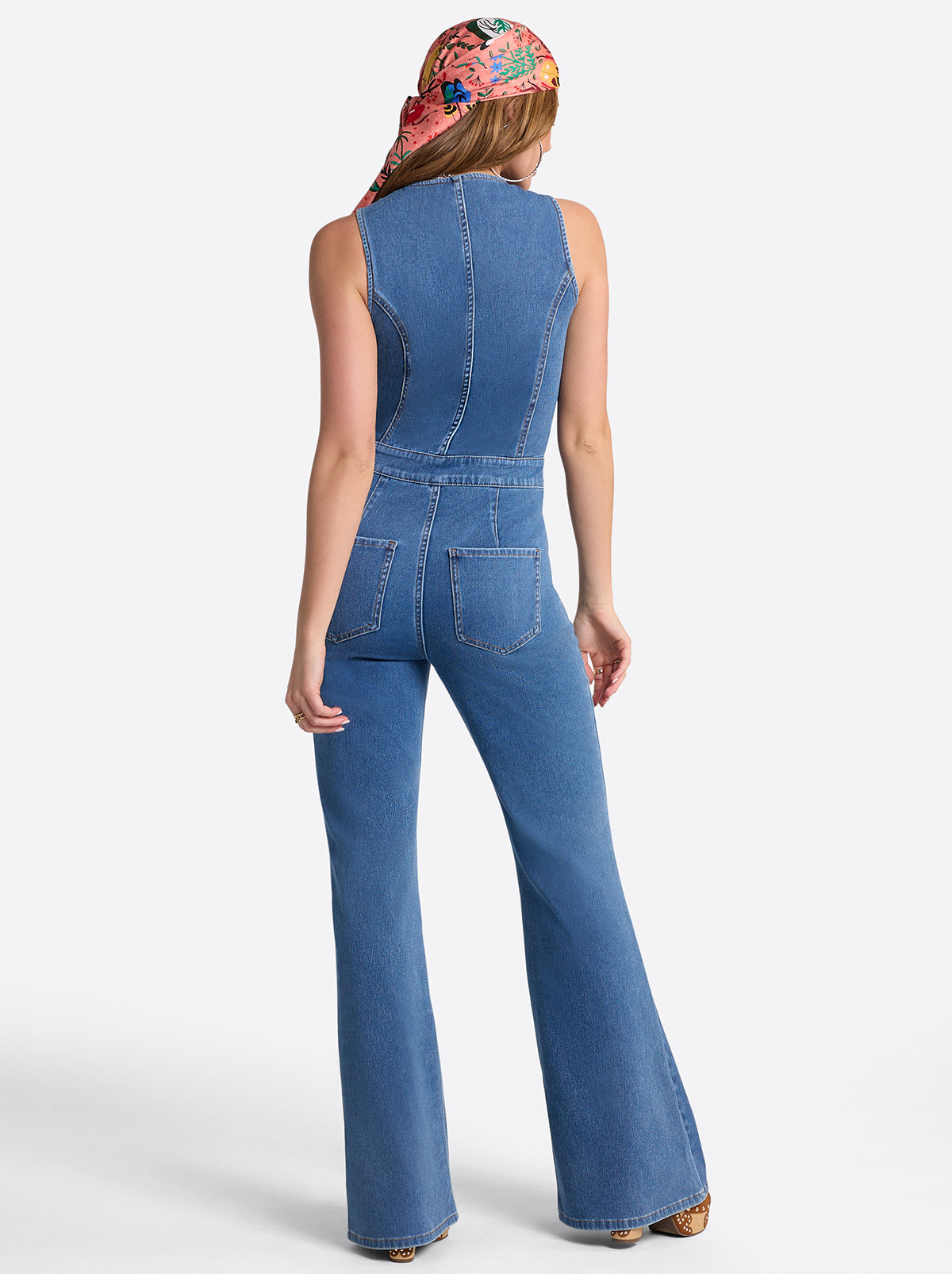 Flare Jumpsuit in Whispered | Jessica Simpson Women