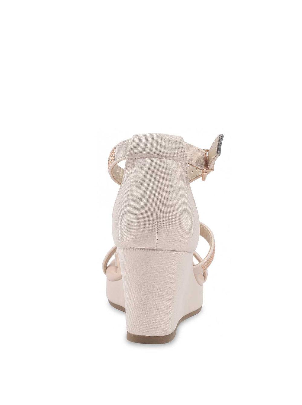 Little Girls' Asha Karli Wedge in Gold | Jessica Simpson Women
