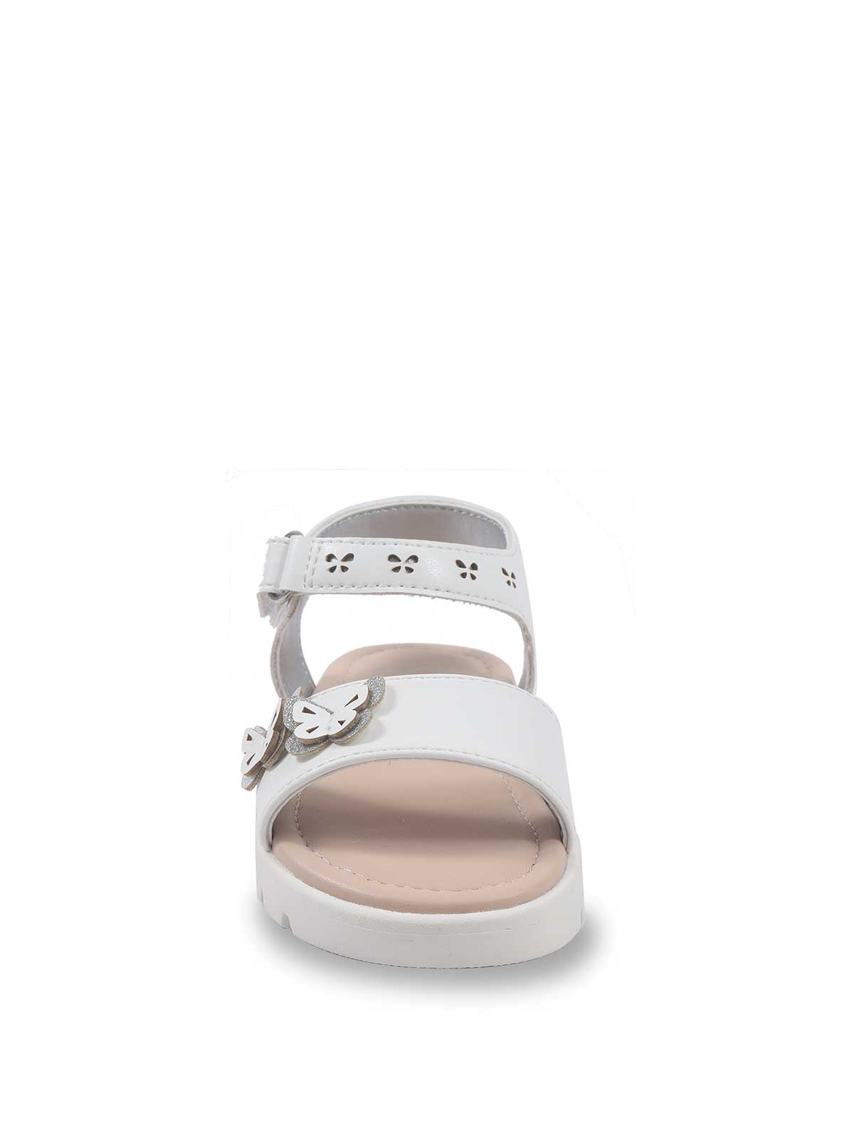 Toddler Tia Heather Sandals in White & Silver | Jessica Simpson Women