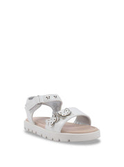 Toddler Tia Heather Sandals in White & Silver | Jessica Simpson Women
