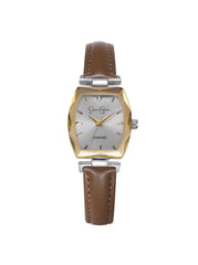 Diamond Dial Strap Watch in Brown | Jessica Simpson Accessories